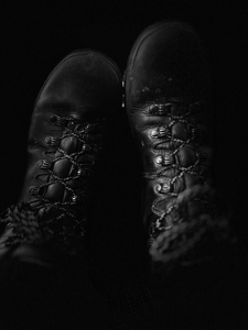 Scenes from the Trail- Boots